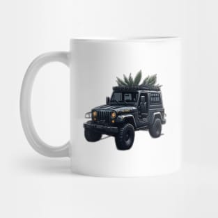 jeep design, 3d jeep art Mug